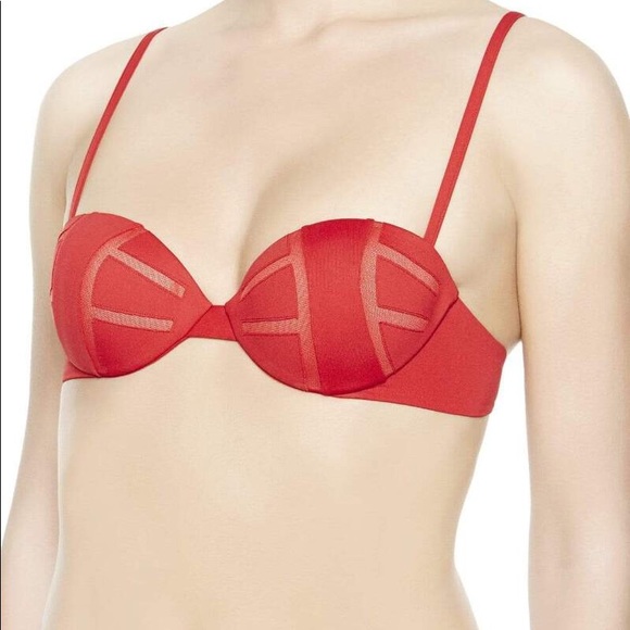 LA PERLA Red Bikini Top (Brand New) - Picture 5 of 5